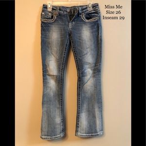Miss Me jeans size 26